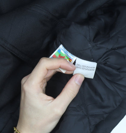 If... Men's Black L Waterproof Padded Jacket Winter Coat