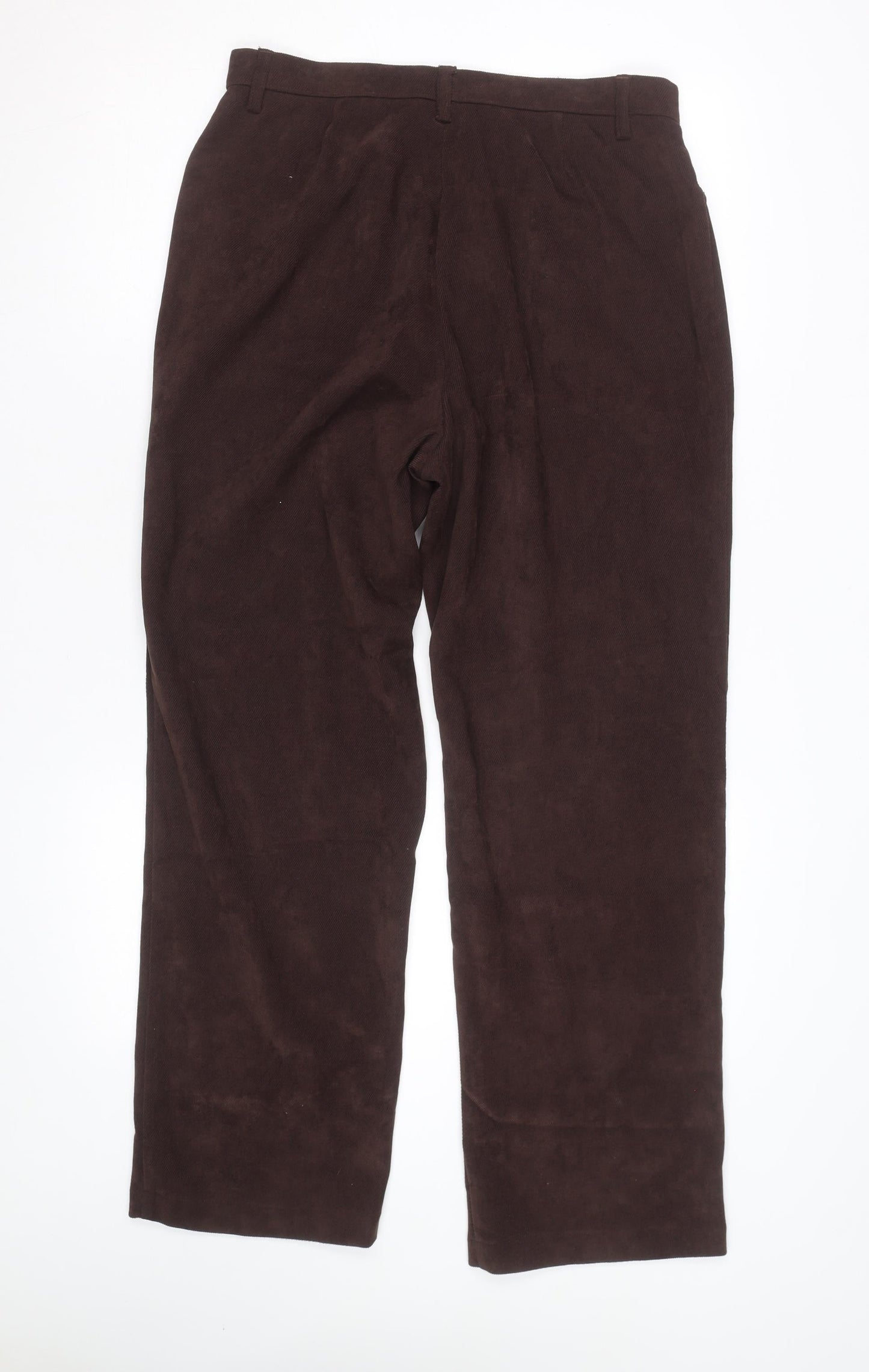 Tradition Country Collection Women's Brown Corduroy Trousers Size 14