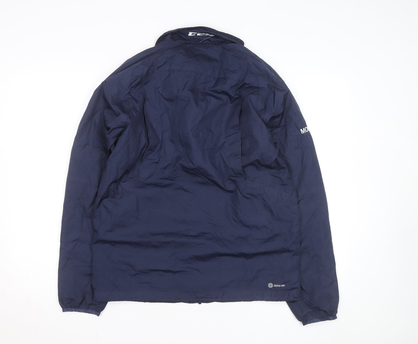 CCM Men's Blue Windbreaker Jacket S Thunder Bay Predators Hockey