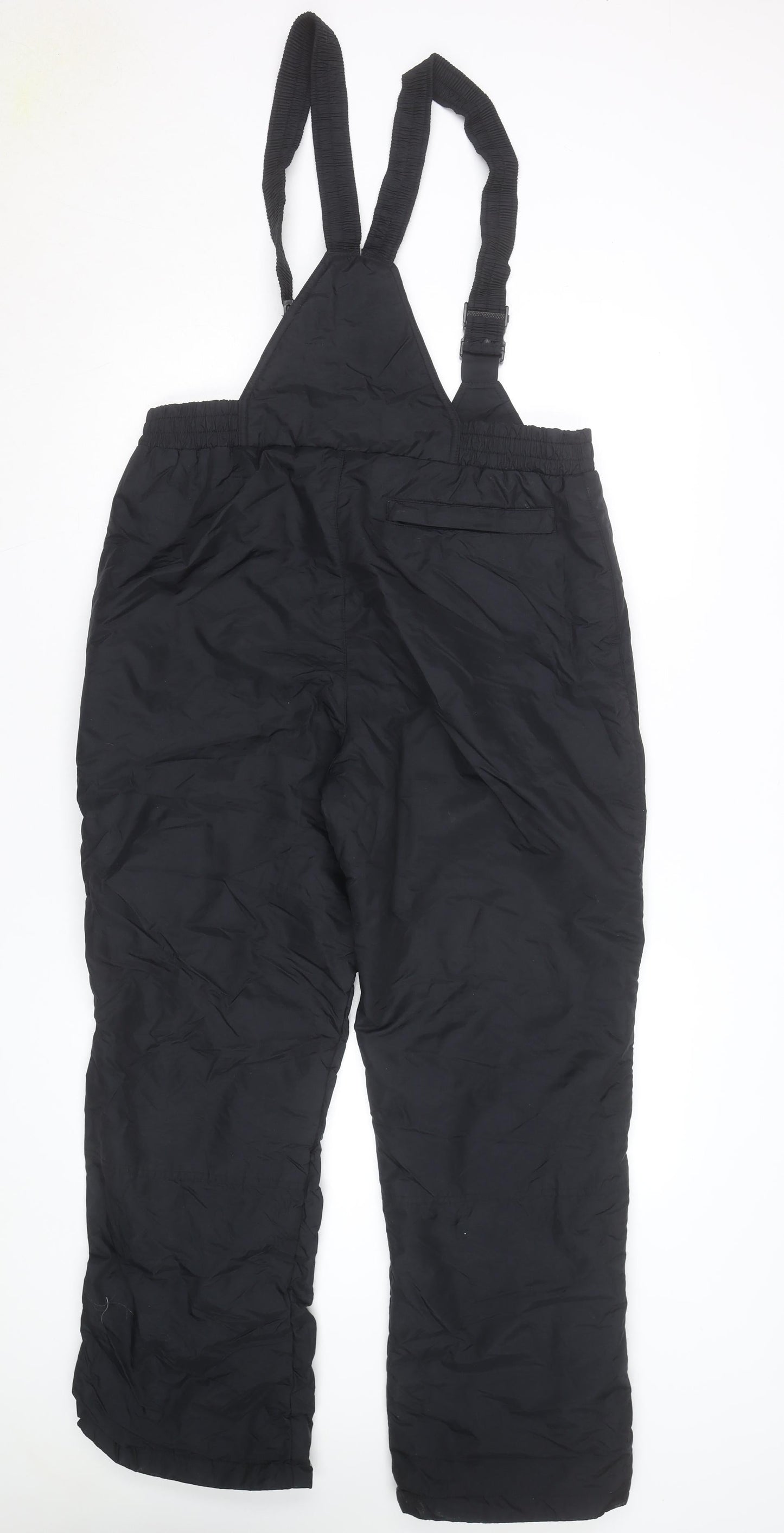 Sportcaster Men's Black Snow Pants M Regular Fit Insulated Waterproof