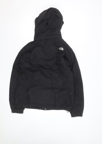 The North Face Women's Black Hooded Waterproof Parka Jacket M