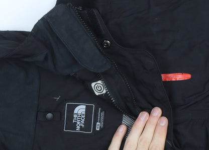 The North Face Women's Black Hooded Waterproof Parka Jacket M