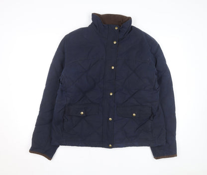 L.L.Bean Women’s Blue Quilted Down Jacket Size L Regular