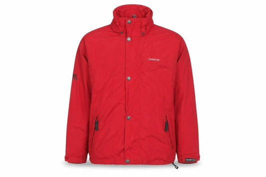 Chinook Men’s Red Parka Jacket M Windproof Water Resistant Outdoor