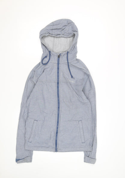 Columbia Men's Blue Full Zip Lightweight Hoodie Size S