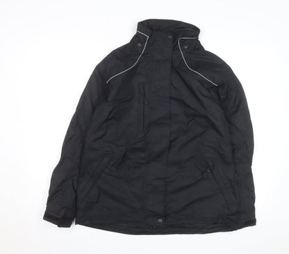Viking Mens Black L Waterproof Windproof Creekside Rain Jacket
