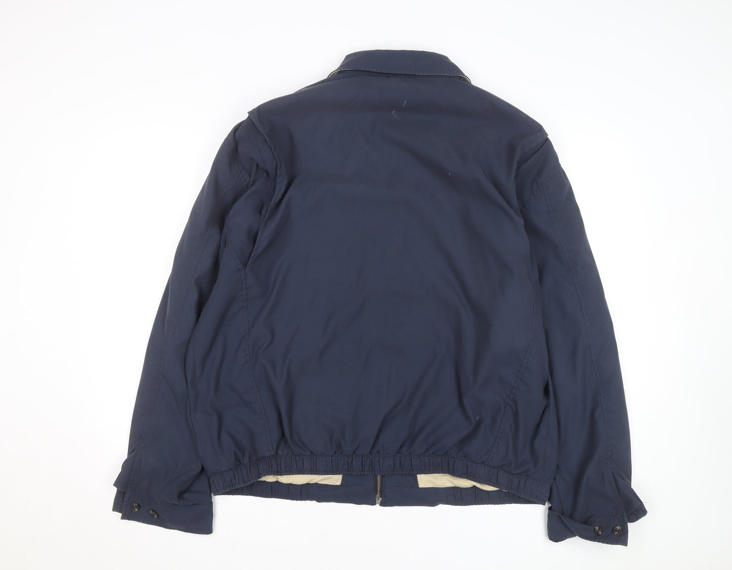Tommy Hilfiger Men's Blue XL Bomber Jacket Classic Zip Casual