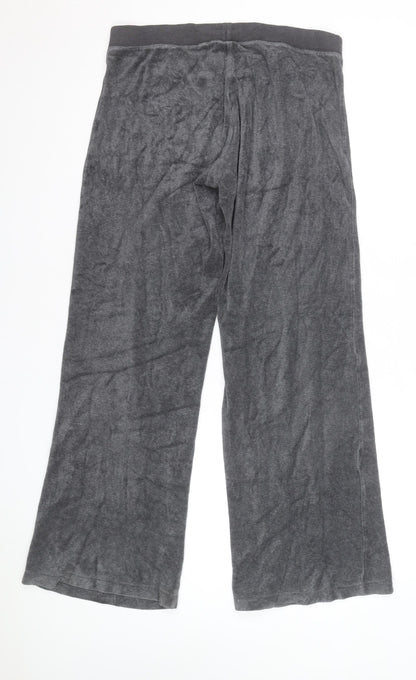 GAP Women’s Grey Jersey Wide-Leg Sweatpants Size S