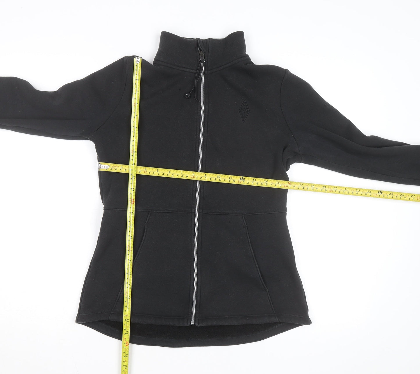 Skechers Men’s Black Fleece Zip-Up Active Jacket Size S