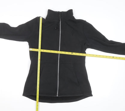 Skechers Men’s Black Fleece Zip-Up Active Jacket Size S