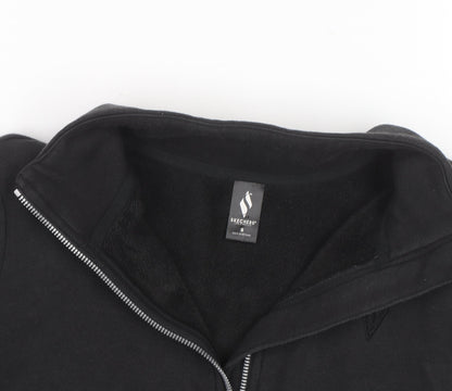 Skechers Men’s Black Fleece Zip-Up Active Jacket Size S