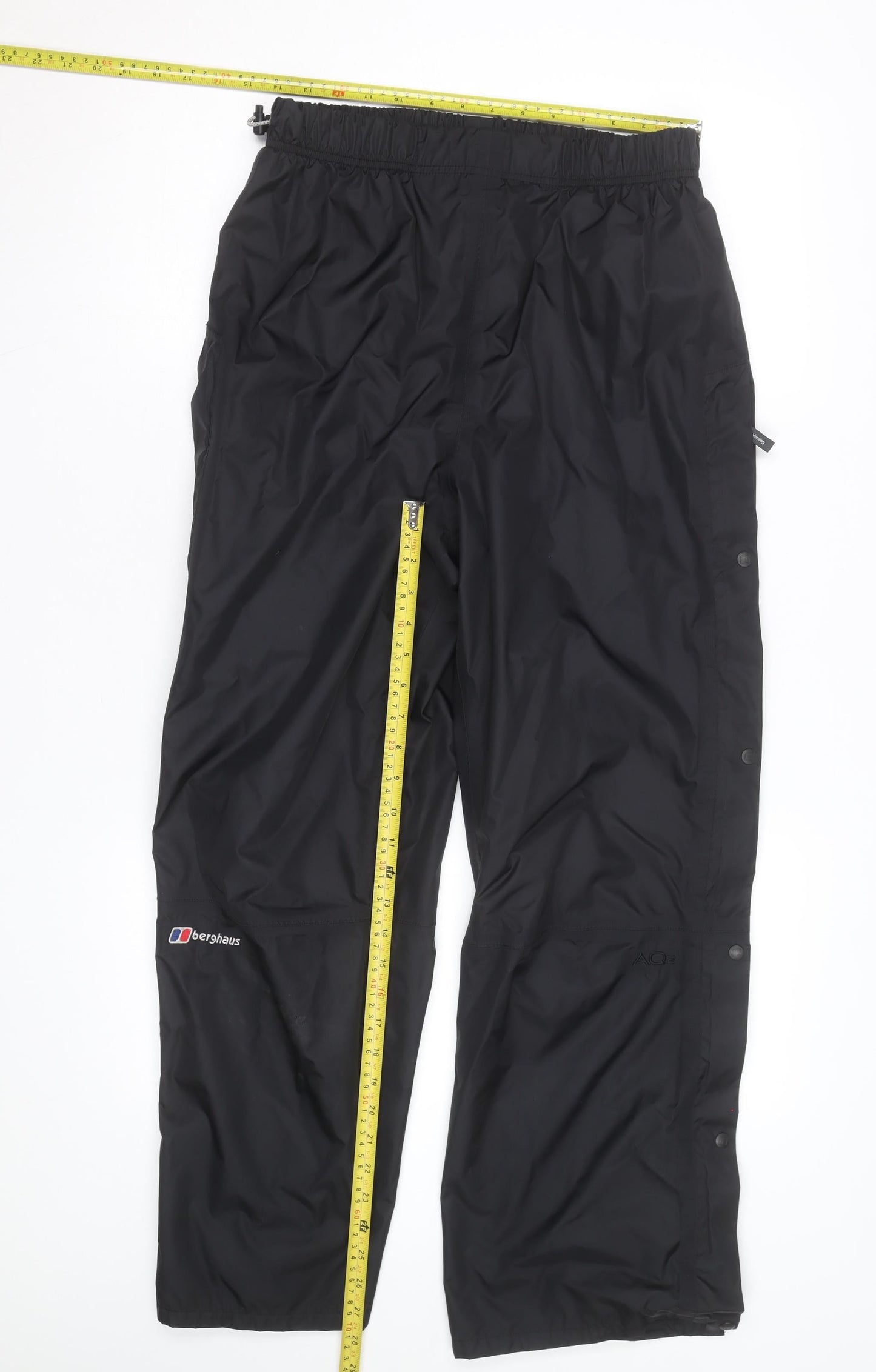 Berghaus Womens Black Waterproof Rain Trousers Size 16