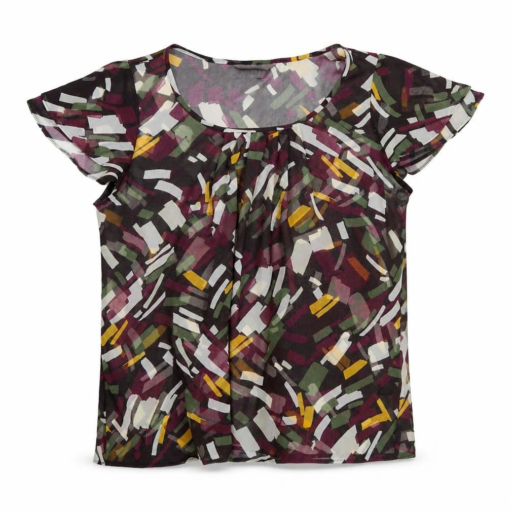 Marks & Spencer Women’s Multicoloured Chiffon Blouse Size 14
