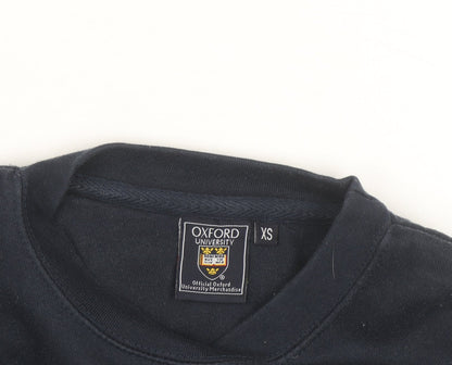 Oxford University Men’s Blue XS Pullover Sweatshirt