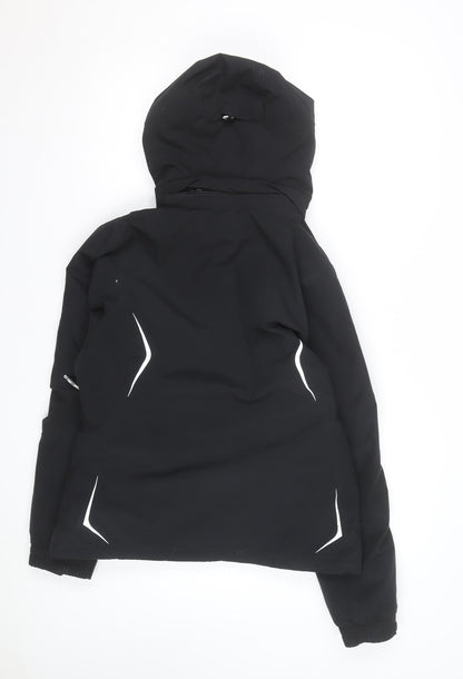 Trespass Men's Black Softshell Waterproof Hooded Jacket Size M