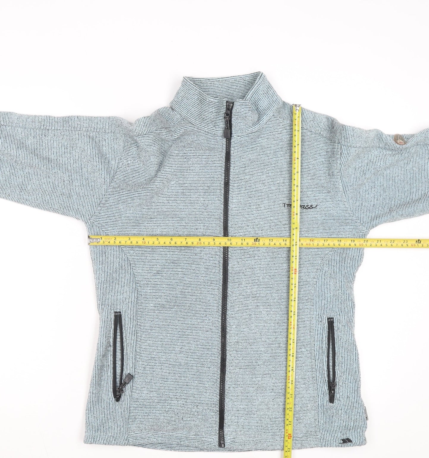 Trespass Mens Grey Full Zip Fleece Activewear Jacket M Regular Fit