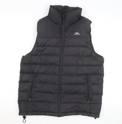 Trespass Men’s Black XS Down Puffer Waistcoat Outdoor Gilet