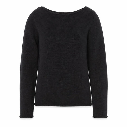 Nobody's Child Women's Black Size 8 Crew Neck Long Sleeve Jumper