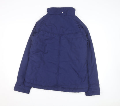Diadora Women's Blue Puffer Jacket Size 16 Winter Casual