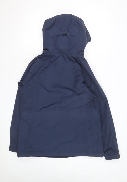 Berghaus Men's Blue Waterproof Hooded Rain Jacket L Regular