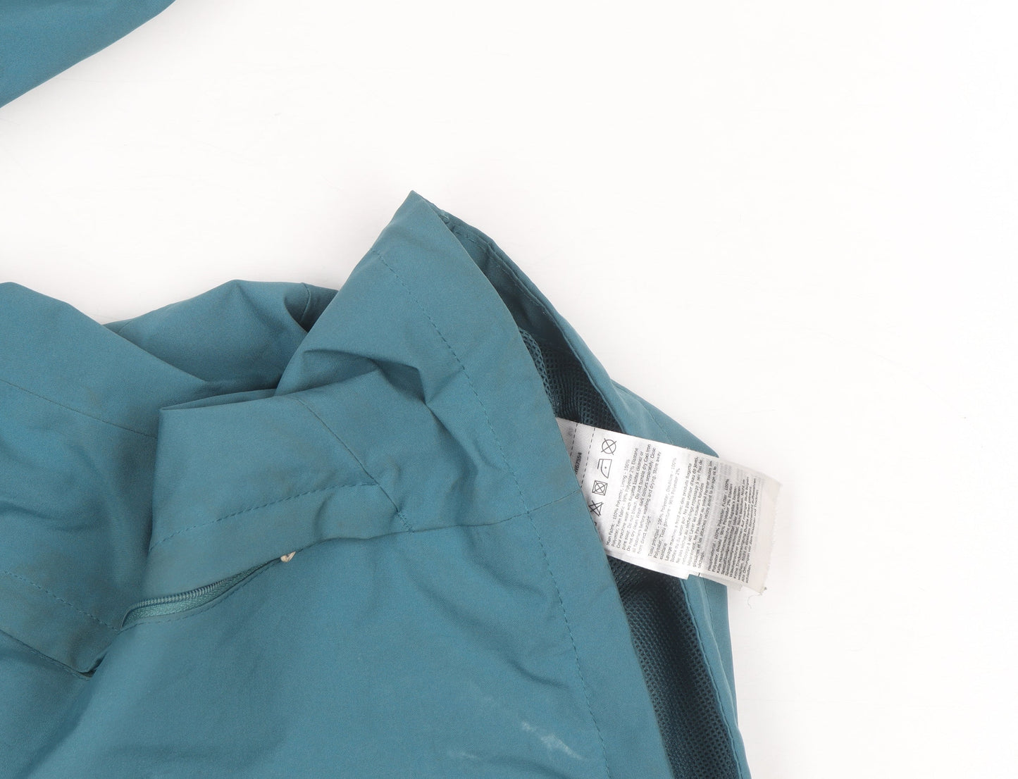 Regatta Women Blue Waterproof Hooded Rain Jacket Size 14