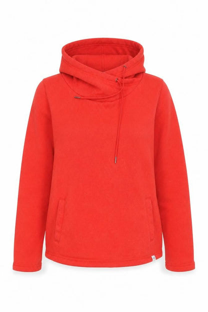 TOG24 Womens Red Pullover Hoodie Size 12 Polyester Fleece