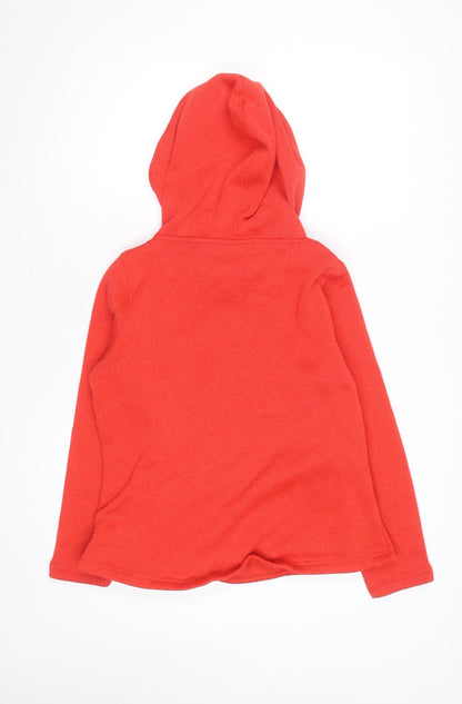 TOG24 Womens Red Pullover Hoodie Size 12 Polyester Fleece