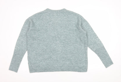 Buffalo David Bitton Women’s Green Knit Pullover Jumper Size S