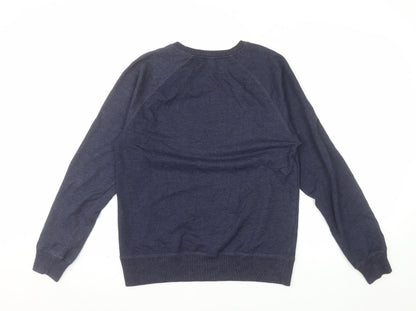 Salvage Men's Blue Warwick University Pullover Sweatshirt S