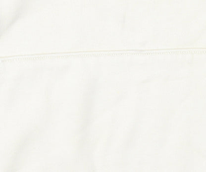 Uniqlo Men’s Beige Pullover Hoodie Fleece Lined Size M