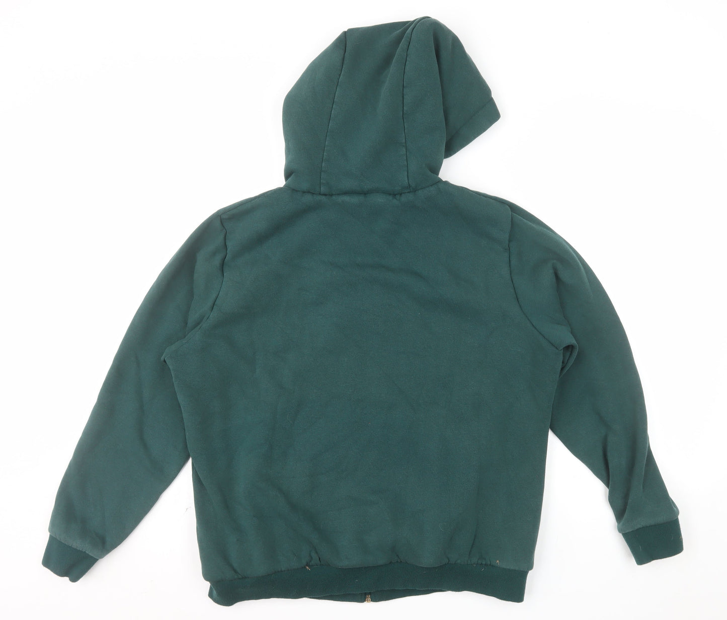 LeMieux Womens Green Full Zip Hooded Sweatshirt UK16 Lined Fleece