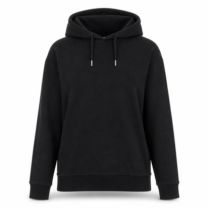 ASOS DESIGN Women's Black Pullover Hoodie Size M Cotton Blend