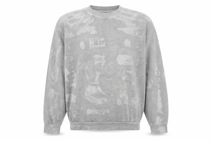 Topman Men’s Grey Zürich Graphic Pullover Sweatshirt Size S