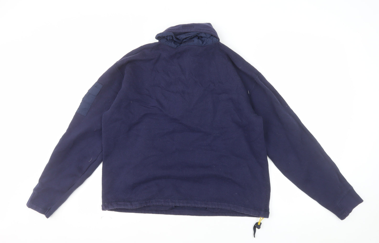 Ralph Lauren Sport Women's Navy Blue 1/2 Zip Fleece Pullover Sweatshirt Size M