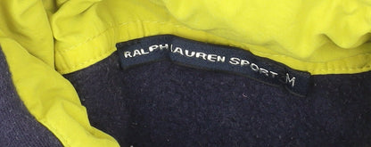 Ralph Lauren Sport Women's Navy Blue 1/2 Zip Fleece Pullover Sweatshirt Size M