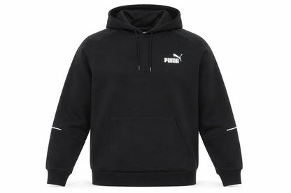 Puma Men's Black Pullover Hoodie M Regular Fit Sportswear
