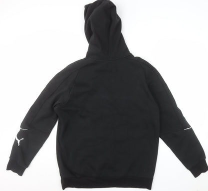 Puma Men's Black Pullover Hoodie M Regular Fit Sportswear
