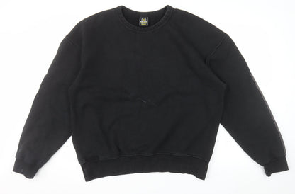 Frizmworks Men's Black Medium Crew Neck Pullover Sweatshirt