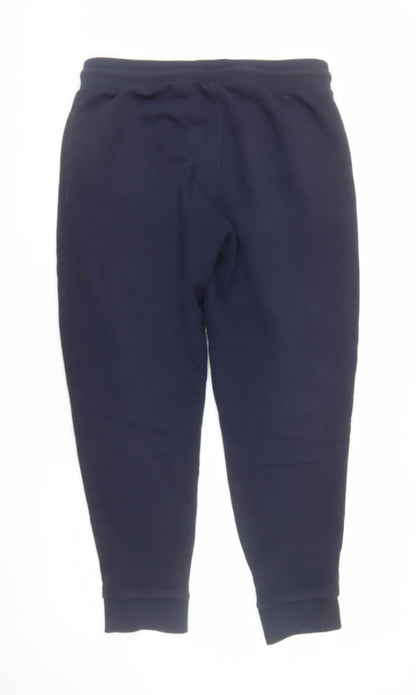 Superdry Men's Navy Blue Jogger Sweatpants Size M Cotton Blend