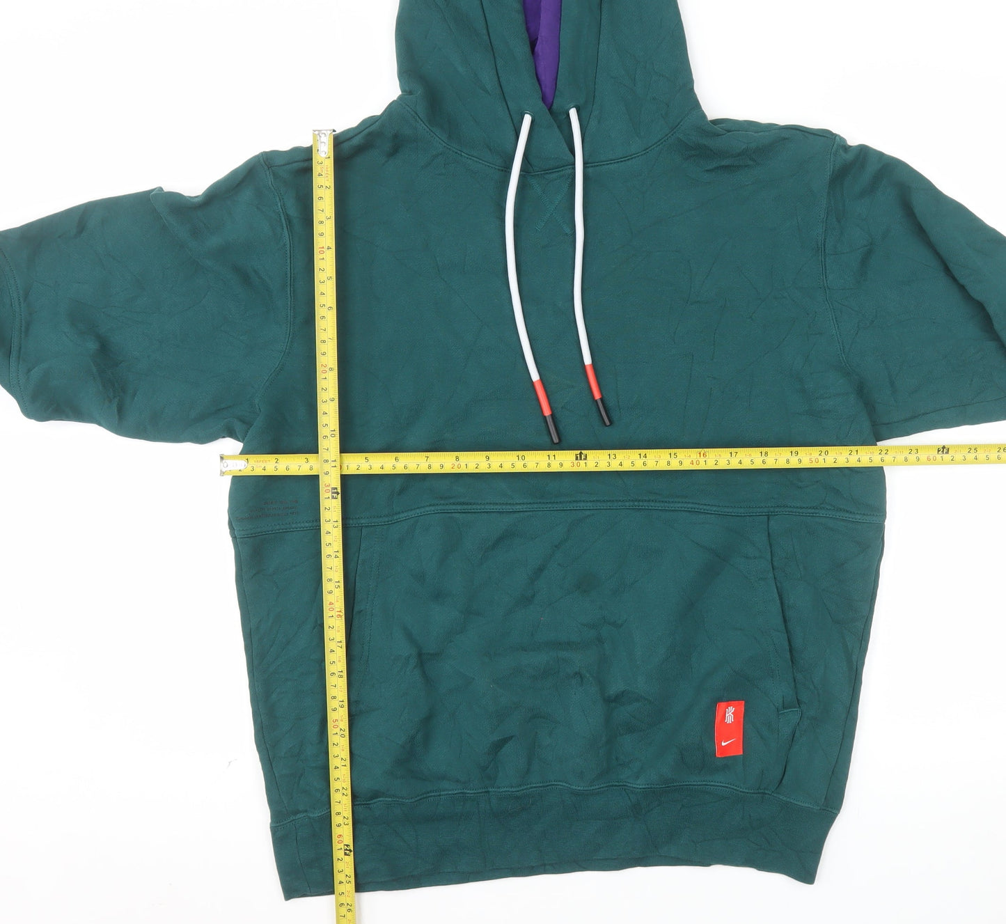 Nike Men's Green Pullover Hoodie M Sports Fleece Hooded Sweatshirt