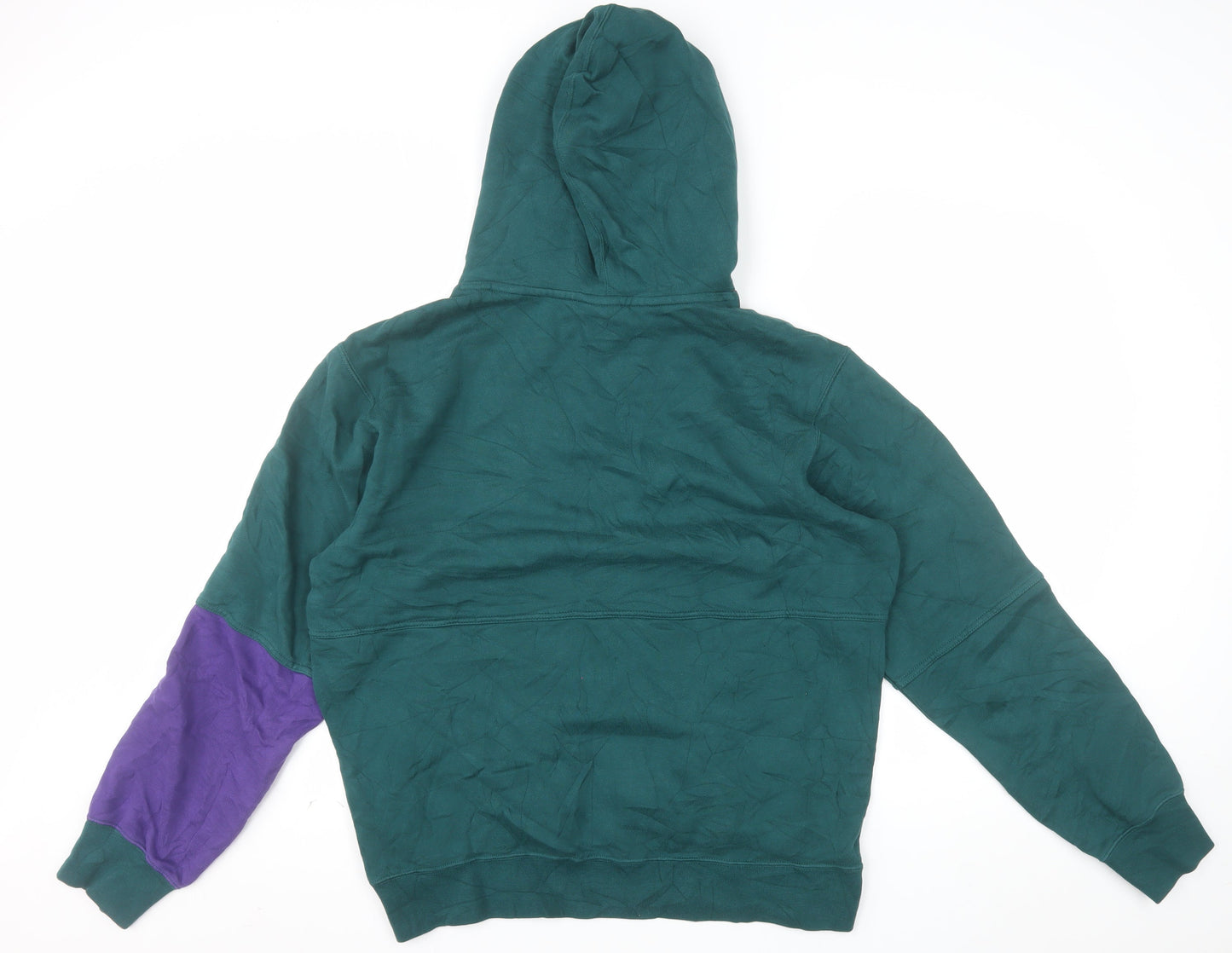 Nike Men's Green Pullover Hoodie M Sports Fleece Hooded Sweatshirt