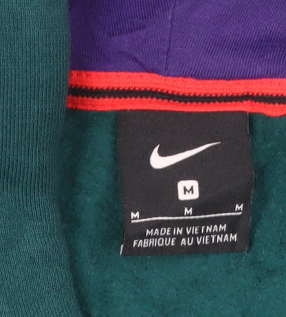 Nike Men's Green Pullover Hoodie M Sports Fleece Hooded Sweatshirt