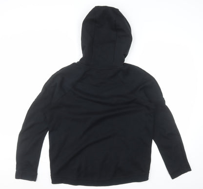 Nike Men's Black Pullover Hoodie Medium Regular Fit Sportswear
