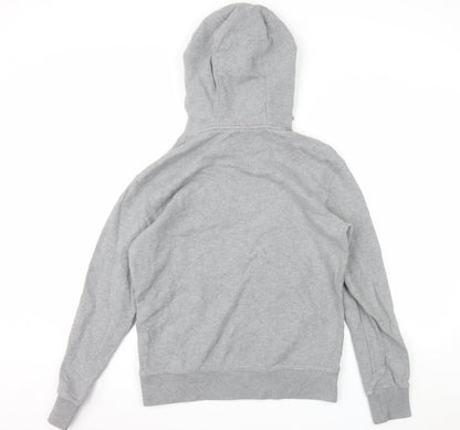 American Eagle Women Grey XS Pullover Hoodie 100% Cotton Casual