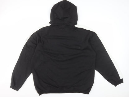 Sport-Tek Men's Black XL Pullover Hoodie Anaheim Ducks 1993 Graphic