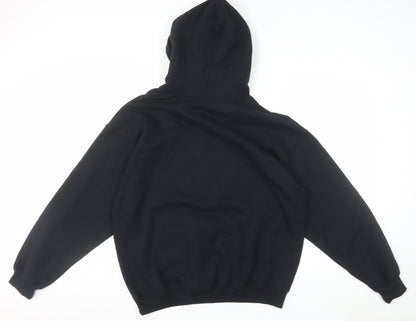 Gildan Men's Black Pullover Hoodie L Phoenix Raceway Graphic