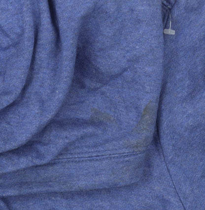 Nike Men's Blue Small Pullover Hoodie Sweatshirt Logo Sportswear