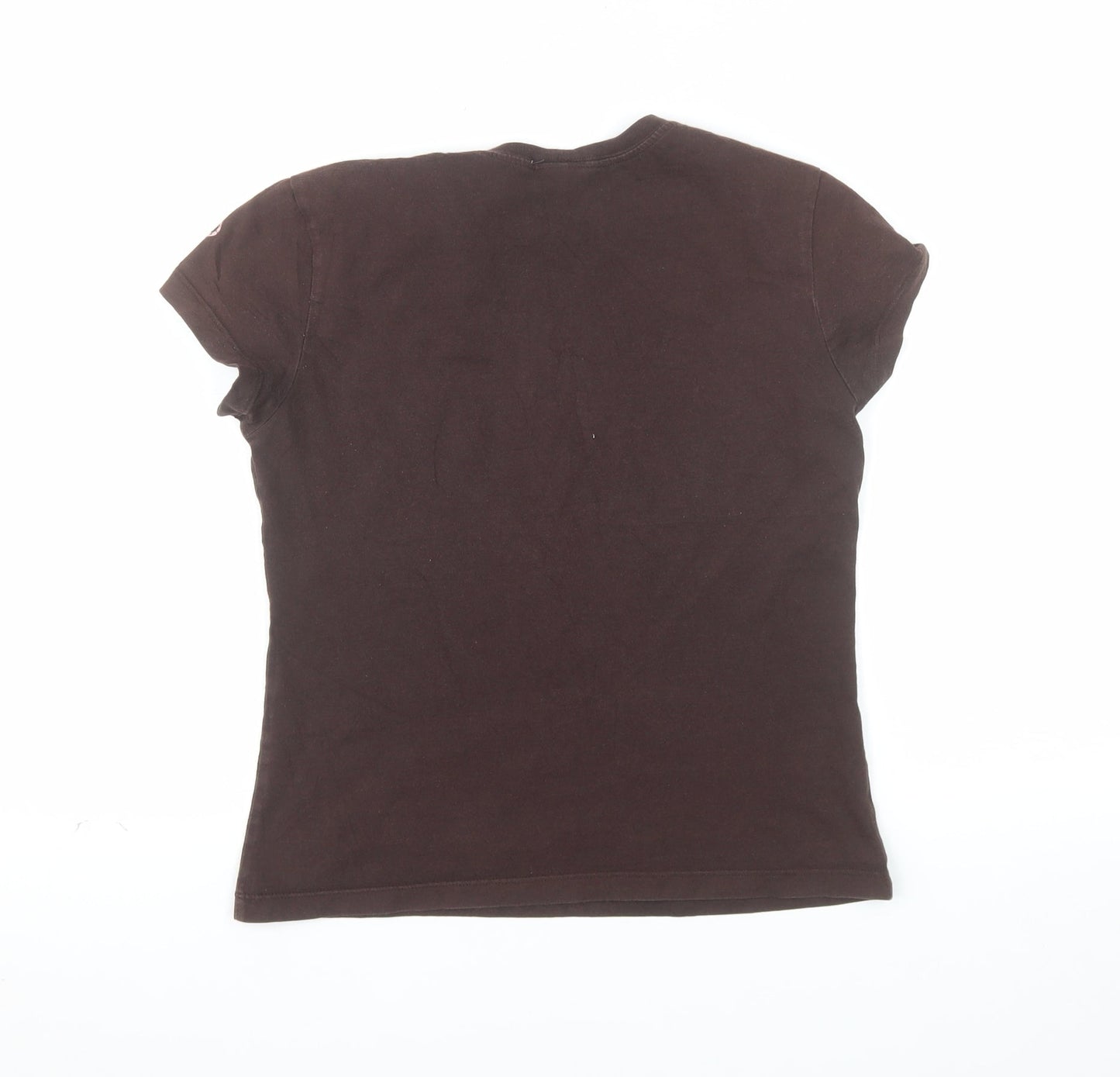 Rip Curl Womens Brown Hawaii Surf Graphic T-Shirt Size S