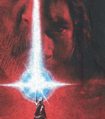 Star Wars Black Men's M Graphic T-Shirt The Last Jedi