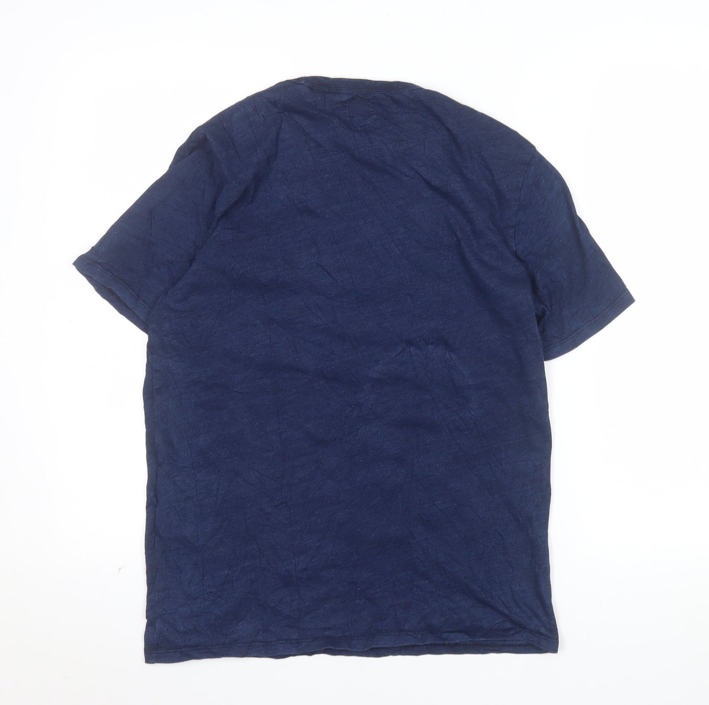 Levi's Men's Blue Cotton Crew Neck Short Sleeve T-Shirt Size S